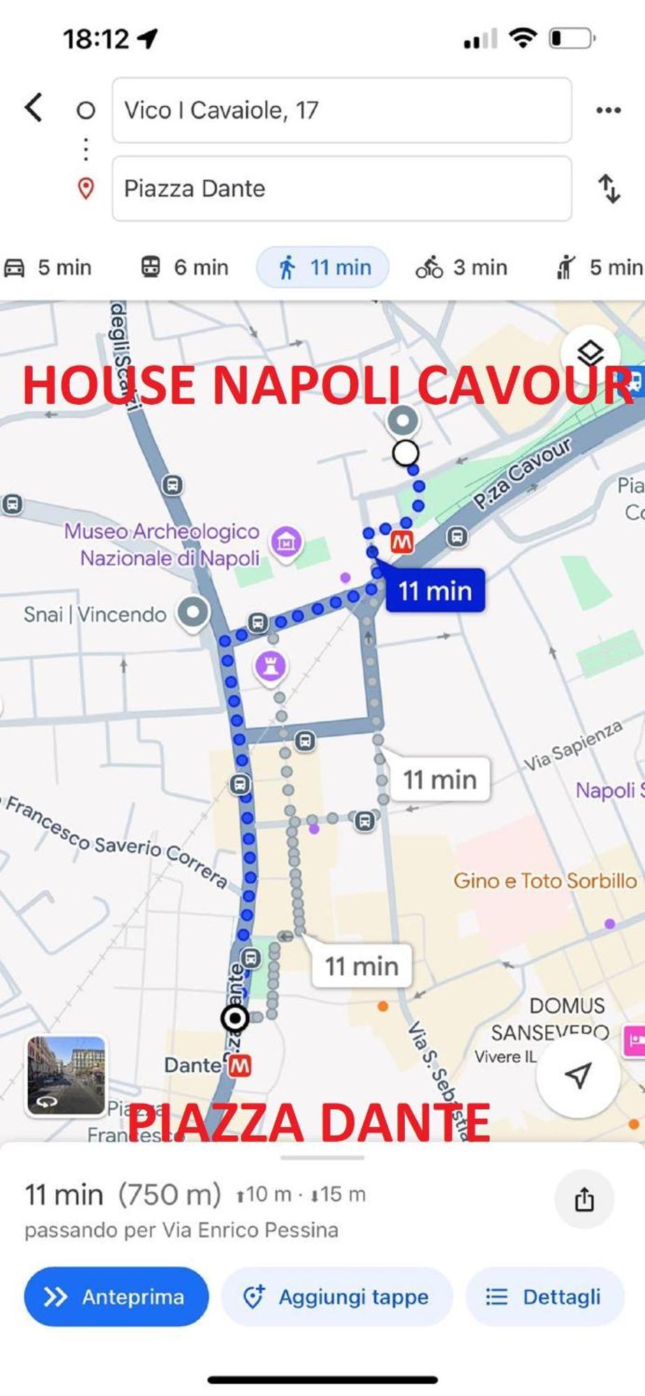 B&B House Napoli Cavour מראה חיצוני תמונה