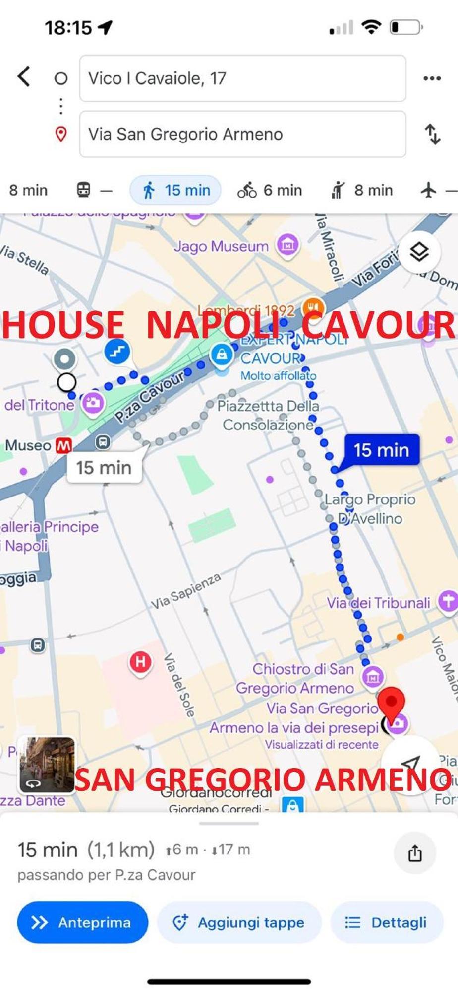 B&B House Napoli Cavour מראה חיצוני תמונה